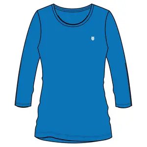 Лонгслив K-Swiss Core Team, синий