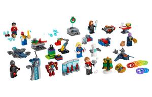 LEGO Spider Man, Thor God Of Thunder, Captain Marvel, Black Widow конструктор Marvel супергерои 0 300 деталей 76196