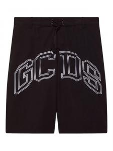 GCDS плавки-шорты Essentials Lounge, черный