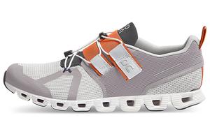 On Кроссовки Cloud Nexus для женщин низкие цинково-серые с матово-красным