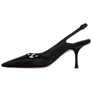 LOUIS VUITTON 6AM Slim Heel высокие каблуки 7,5 см женские black
