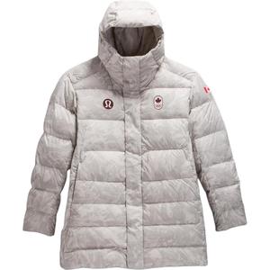 Lululemon Пуховик мужской белый, Maple Wood Grain Light Ivory White Mixed Color/MPLN