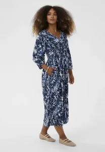 Платье-Рубашка critiah Cream, Navy Blue Toile