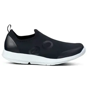 Женские низкие спортивные кроссовки Oofos OOmg OOFOS, White/Black