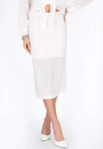 Юбка а-силуэта Faina, White