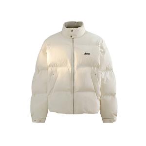 Пуховик Unisex Stand Collar Moderate Others Jeep, хаки