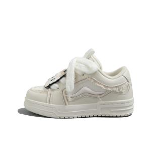 Унисекс кеды для скейтбординга DOLIN COLLECTION, вдохновленные Chanel белые