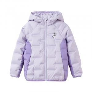 Пуховик спортивный детский ASICS, фиолетовый