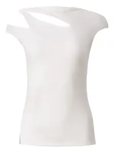 Топ асимметричного кроя MOOS STUDIO, белый