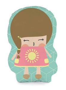 Подушка Happy Friday Rainbow, текстиль - 40 х 1 х 30 см