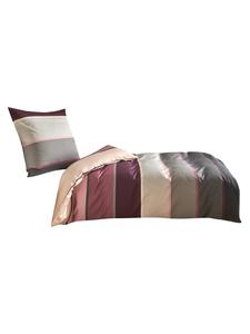 Постельное белье Orlando розового цвета Traumschlaf, 135 x 200 + 80 x 80 см