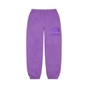 Спортивные брюки Supreme x The North Face Pigment Printed Sweatpant, Purple