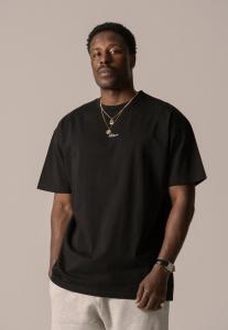 Базовая футболка SCRIPT TEE UNISEX BLKVIS, черный