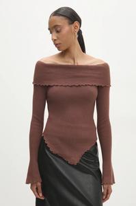 Свитер Answear Lab, коричневый