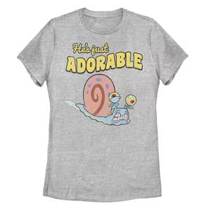 Футболка «Губка Боб Квадратные Штаны» для юниоров Гэри «Он просто очаровательный» Licensed Character