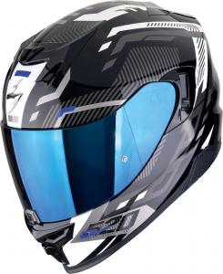 Шлем Scorpion exo-520 evo air ranka, Black/Blue/White