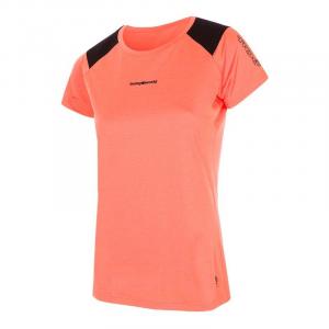 Trangoworld Trx2 wm pro short Розовая/фиолетовая женская футболка с коротким рукавом