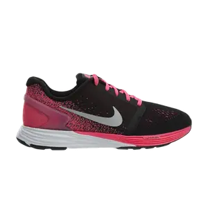 Кроссовки Nike LunarGlide 7 GS 'Black', черный