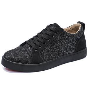 VANSSI Антискользящие износостойкие легкие дышащие низкие скейтерские кроссовки мужские черно-белые - полностью черные, цвет All Black