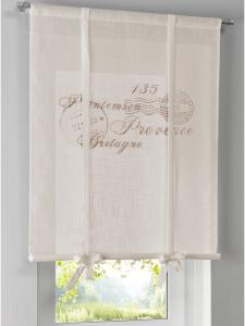 Heine Рулонная штора с лентой кремового цвета