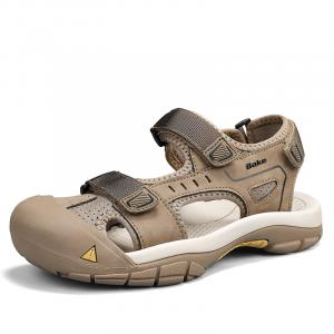 Мужские противоскользящие износостойкие кроссовки для речного треккинга BAKE, Khaki