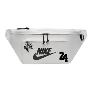 Nike Унисекс поясная сумка ручной работы с принтом в стиле стритвир, Bone White