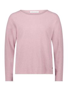 Свитер с круглым вырезом в цвете розовый меланж BETTY & CO