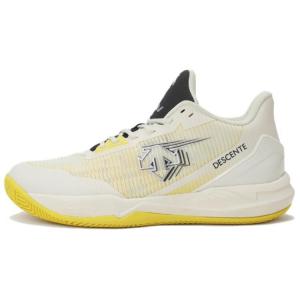 Баскетбольные кроссовки мужские низкие бежевые Descente