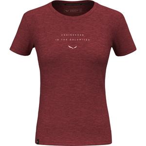 Женская футболка Eagle Eitd AM Salewa, красный