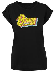 Рубашка F4NT4STIC David Bowie Moonlight 90s Logo, черный