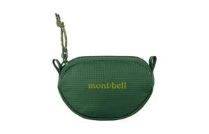 MONTBELL Нейлоновый кошелёк унисекс зелёный, Green