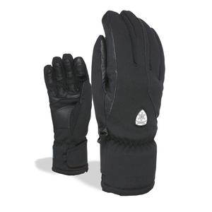 Водонепроницаемые лыжные перчатки Level, черный