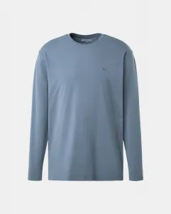 Мужская футболка с длинным рукавом Easy Wear, темно-голубой