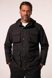 JAY-PI Мужская функциональная куртка с защитой от дождя, облегающая живот, размер до 7XL