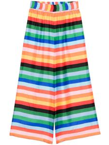 Rianna + Nina брюки в полоску, оранжевый