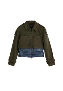 Блейзер Desigual, зеленый