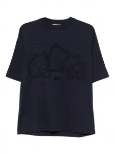 Футболка с вышивкой Iceberg, синий