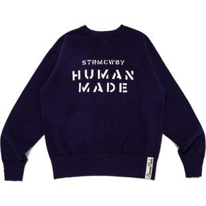 Свитшоты Unisex HUMAN MADE, синий