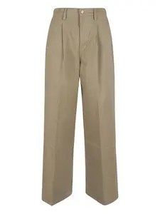 Плиссированные брюки 7 For All Mankind, нейтральный