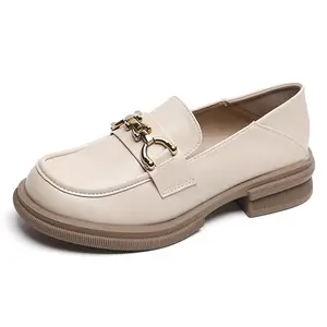 Лоферы женские Lan Miao, Apricot