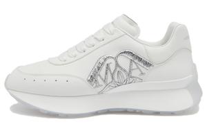 Alexander McQueen Кроссовки Sprint Runner 'White Silver' Women's
