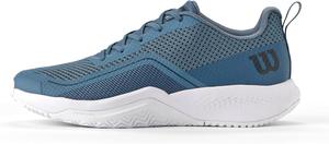 Мужские теннисные кроссовки Wilson Mens Rush Pro Lite, белый/синий