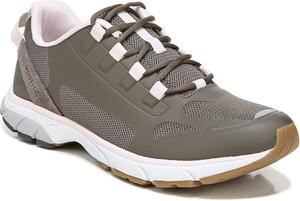 Женские кроссовки Vionic Drift Edin Active - поддерживающая обувь для ходьбы с трехзонным комфортом и ортопедической стелькой с поддержкой свода стопы, средняя и широкая посадка, Stone