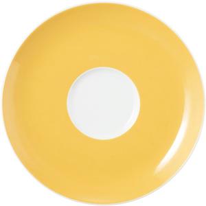 Блюдце Liberty - Meadow Grasses curry комбинированное, большое, 16,5 см Seltmann Weiden, желтый/белый