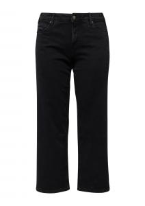QS Джинсы Wide leg в черном цвете