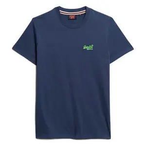 Футболка Superdry Essential Logo Embroidered, синий