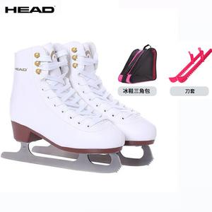 HEAD Коньки для фигурного катания F200 White Fleece-Lined с лезвиями, размер 29