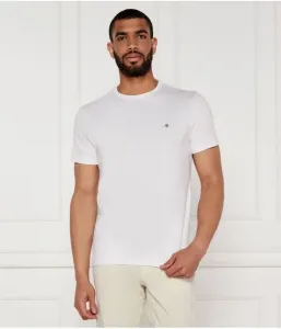 Футболка SHIELD slim fit Gant, белый