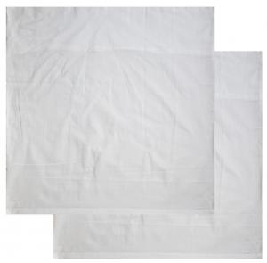 В упаковке 2 наволочки 80х80 см, устойчивые к кипячению, отельная застежка, белый, Линон, стирка 95 градусов, наволочка, 100% хлопок KH-Haushaltshandel
