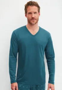 Пижамный топ sleep free langarm mit vausschnitt Calida, Deep Petrol